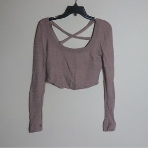 Free People Long Crop